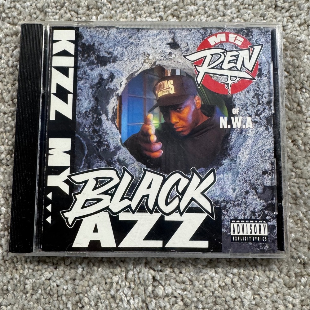 MC Ren Kizz My Black Azz CD 1992 Ruthless Records NWA Hip Hop PCDS 53802